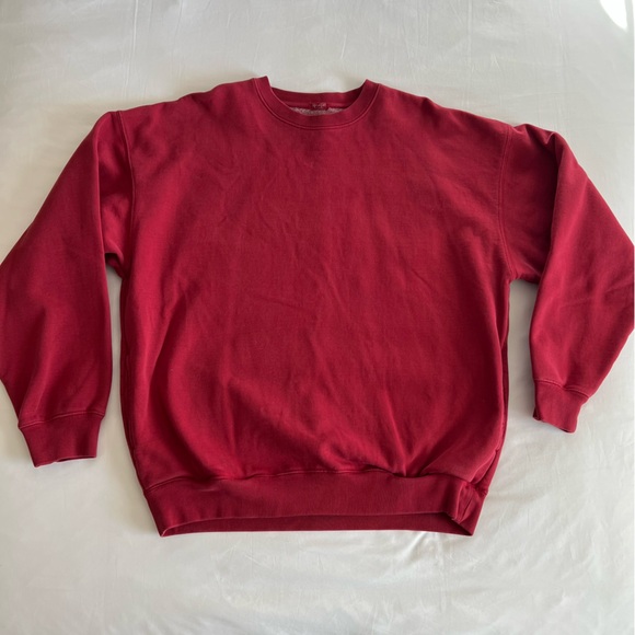 Brandy Melville Red Sweatshirt - Picture 1 of 6